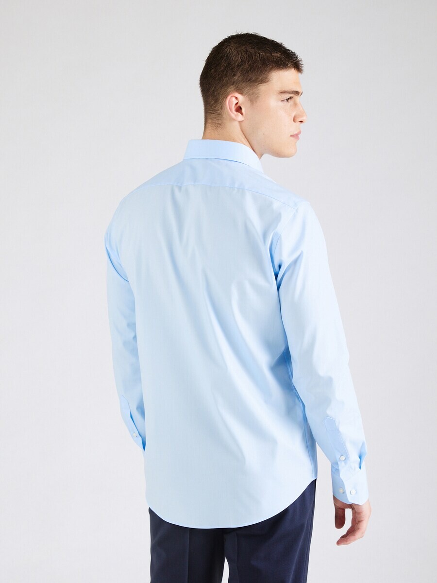 Повседневная рубашка BOSS Regular fit Button Up Shirt Joe, светло-синий — фото 4