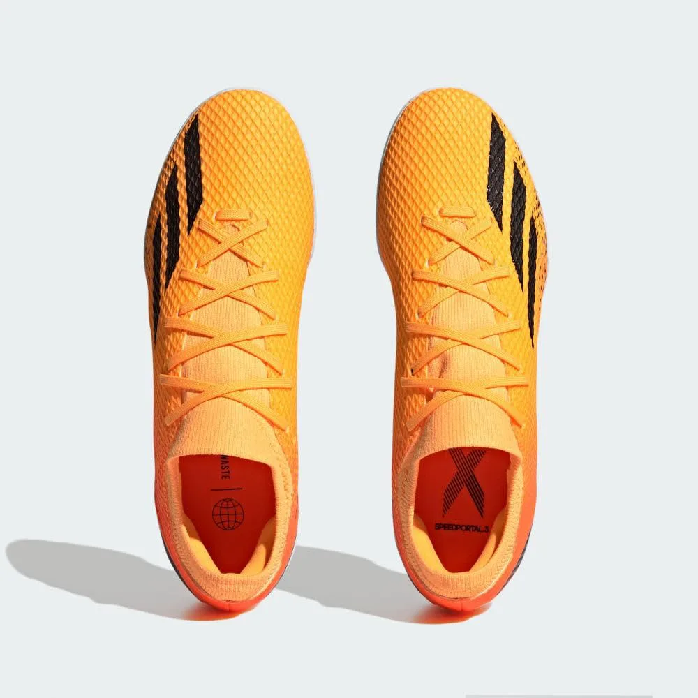 Футбольные бутсы для искусственного поля Adidas X Speedportal.3 для мужчин, золотой/черный/оранжевый — фото 2