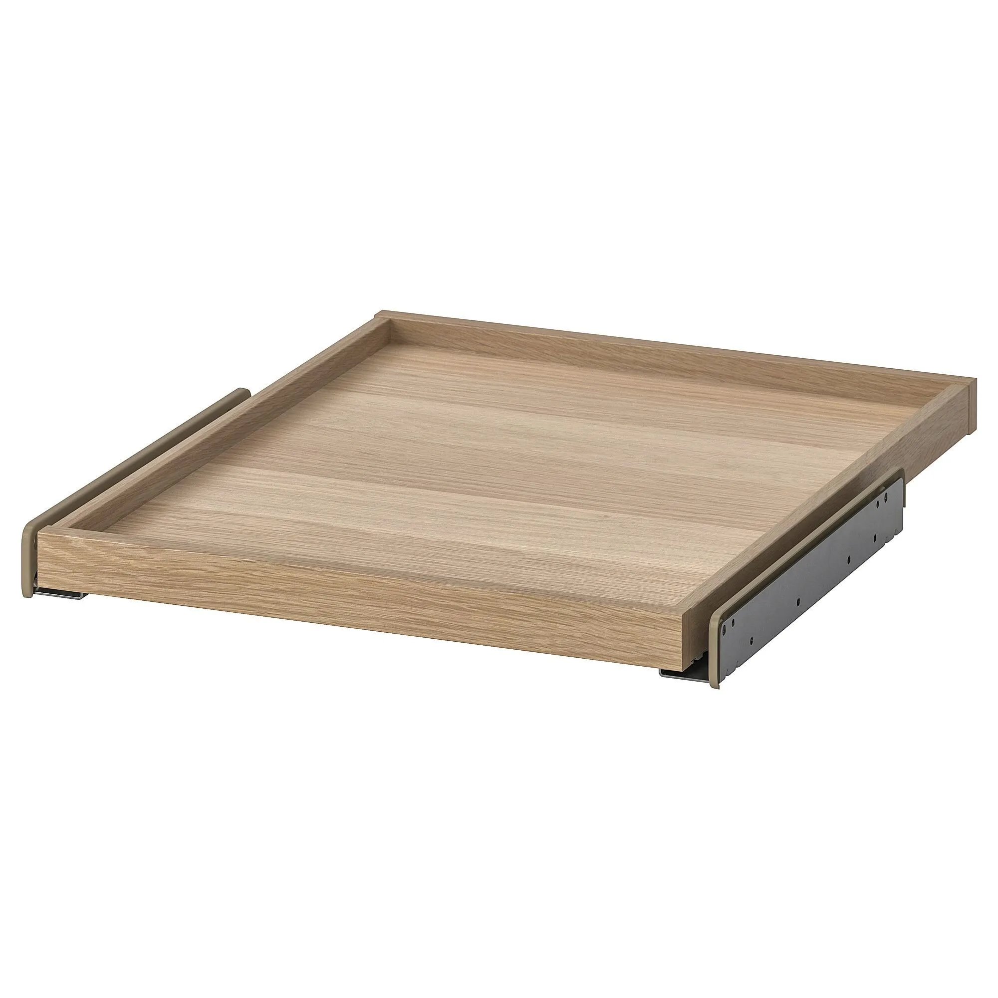 Выдвижной поднос, под беленый дуб, 50x58 см, KOMPLEMENT IKEA