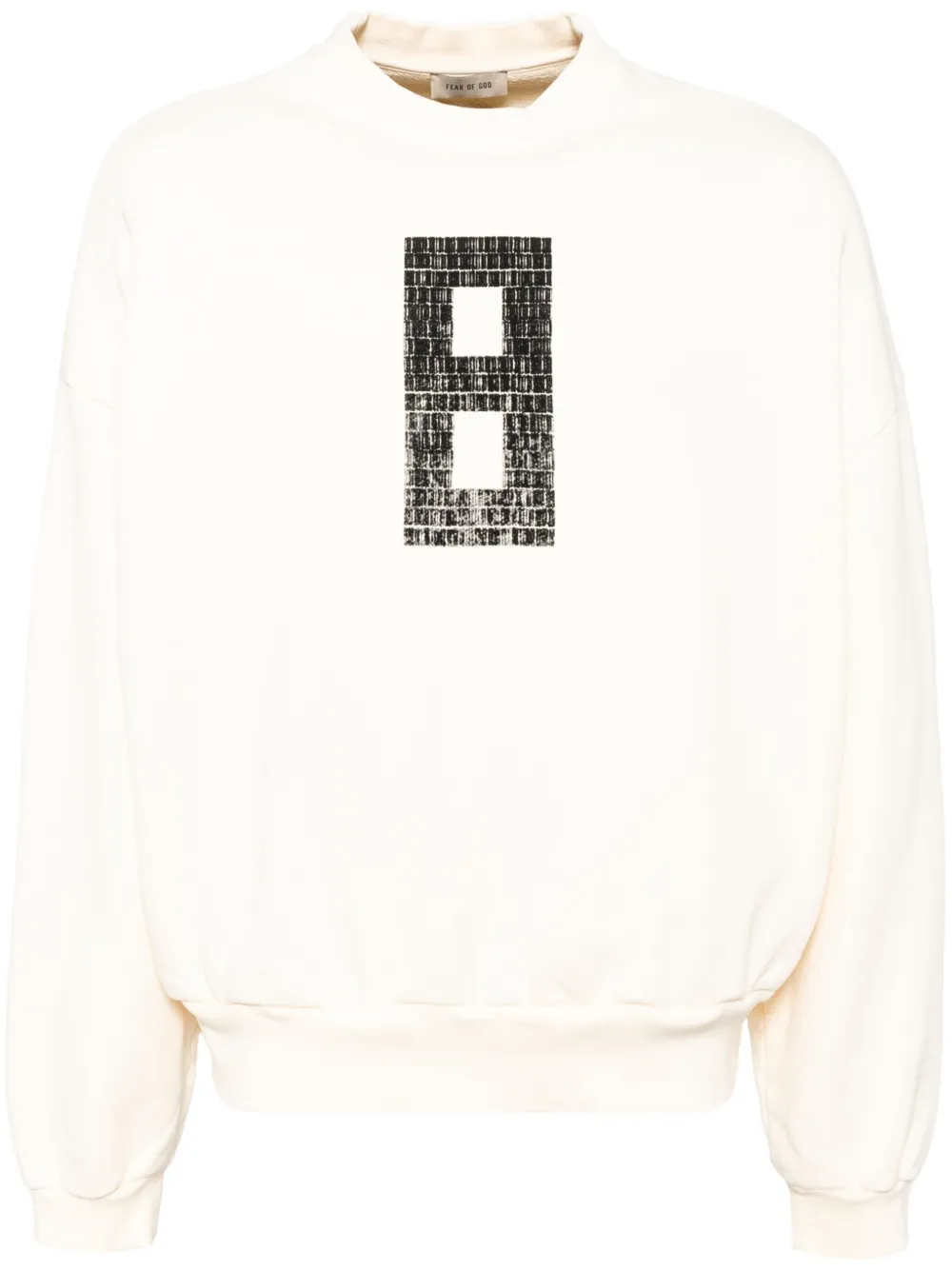 

Толстовка с принтом 8 Fear Of God, нейтральный