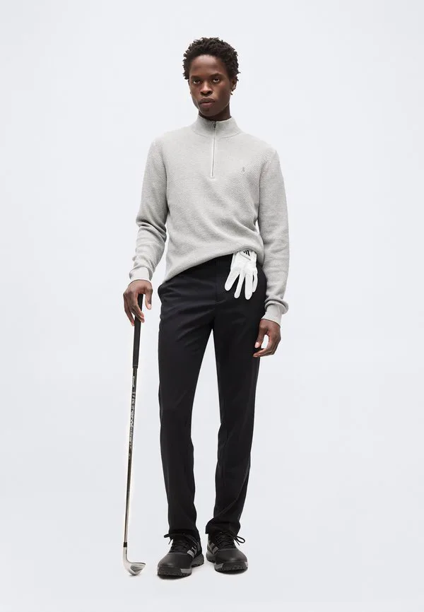 Свитер с застежкой-молнией до середины груди Polo Ralph Lauren, Andover Heather — фото 2