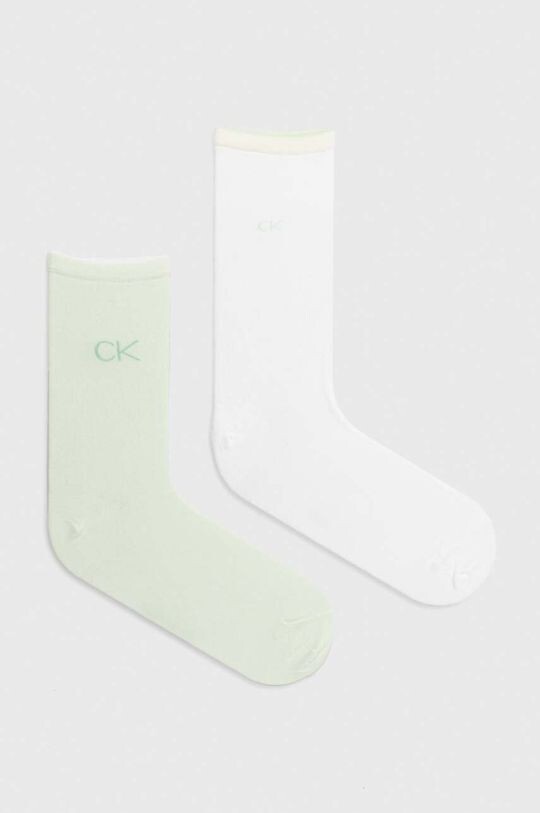 

2 пары носков Calvin Klein, зеленый