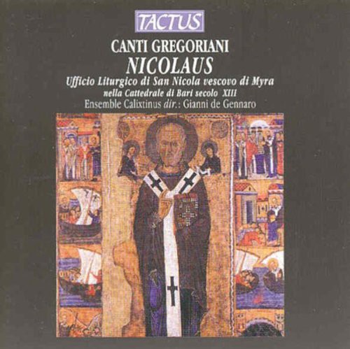 

CD диск Calixtinus Medieval Music Ensemble / Di Gennaro: Office of St Nicholas: Gregorian Chant