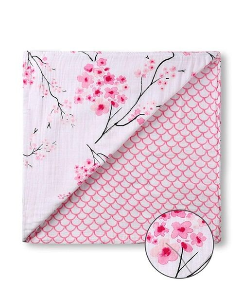 

4-слойное всесезонное уютное одеяло унисекс Malabar Baby, цвет Pink