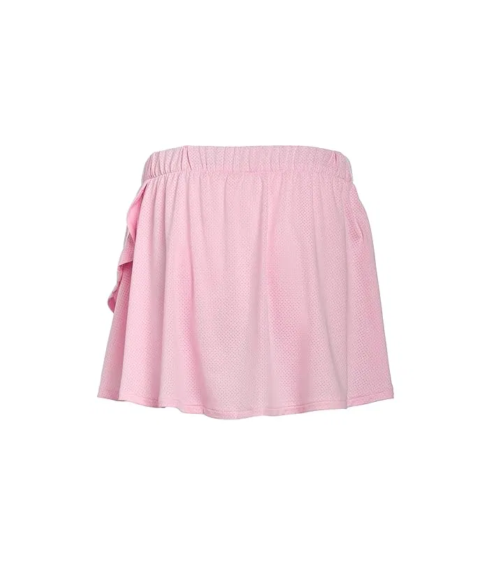 Юбка-шорты Faux Wrapped Skort Adidas Kids, Clear Pink Adi — фото 2