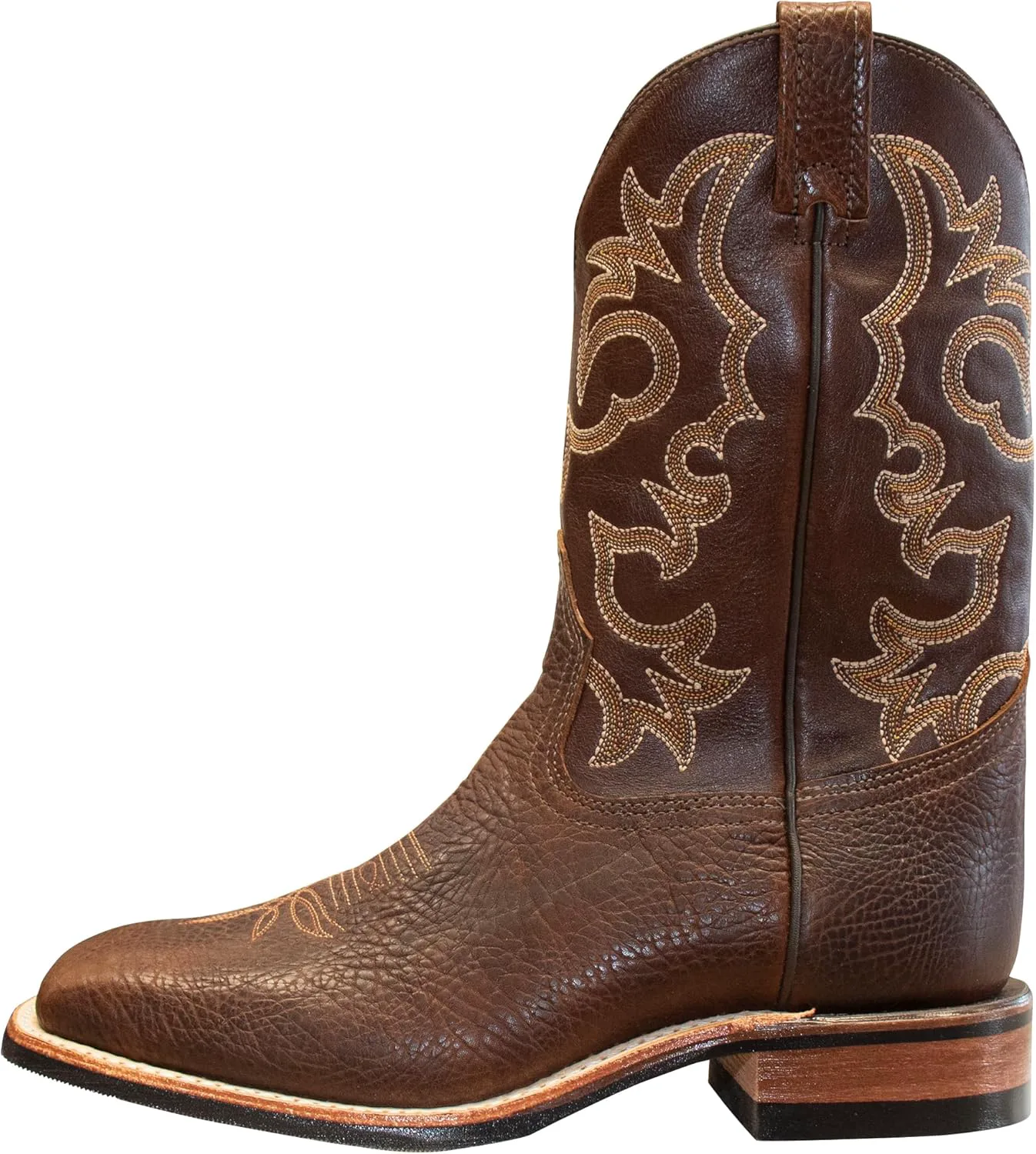 Мужские вестерн-бутсы Canada West Brahma Ropers коричневые Canada West Boots, коричневый — фото 3