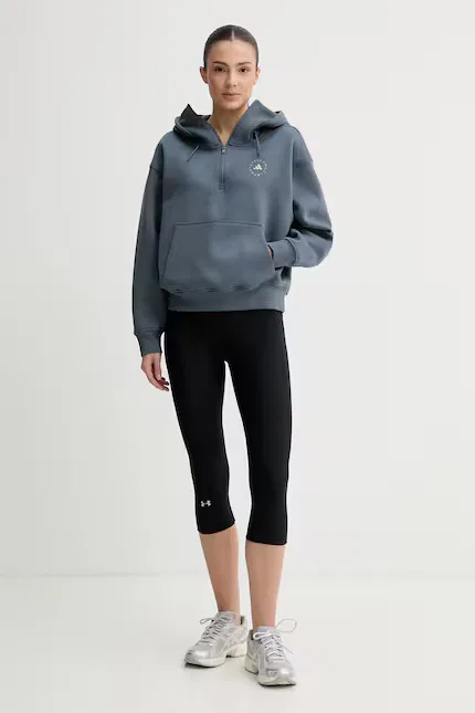 Худи синяя Adidas by Stella McCartney — фото 2
