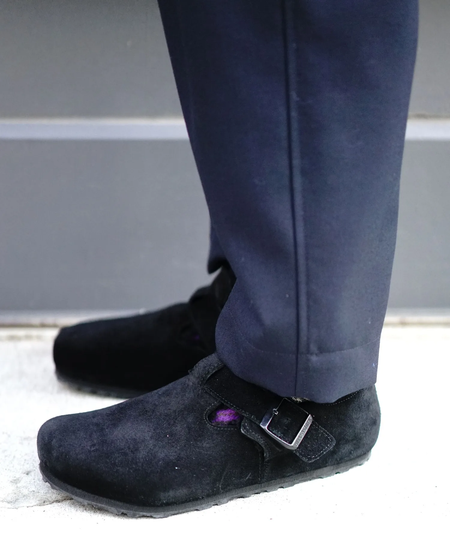 Мужские и женские кожаные туфли BIRKENSTOCK London — фото 2