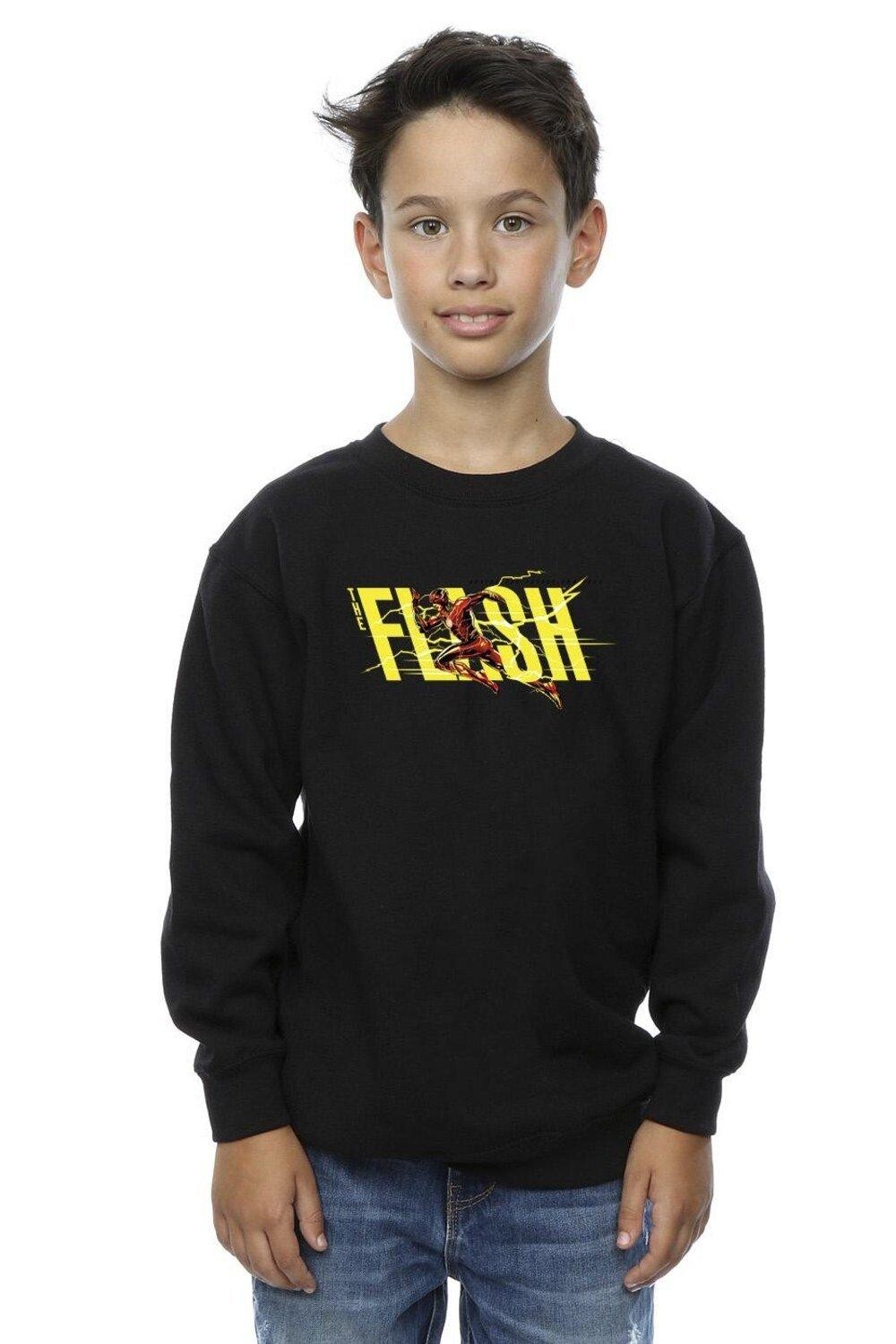 

Толстовка Flash Lightning Dash DC Comics, черный