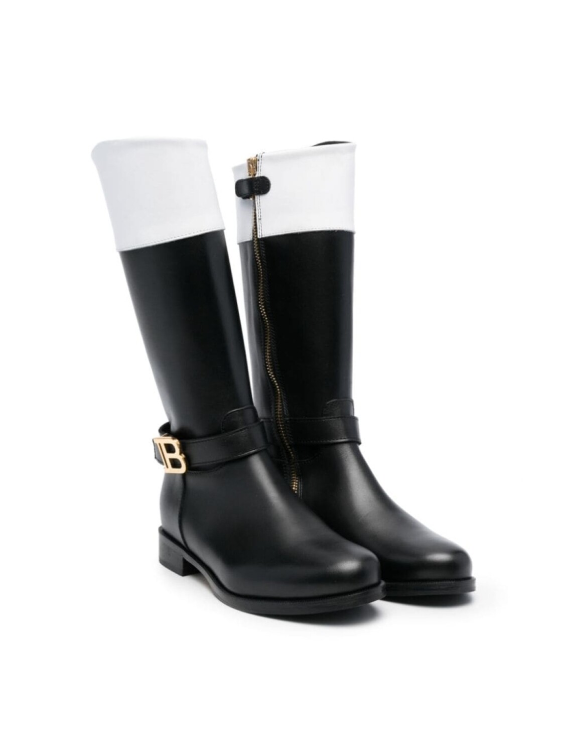 

Balmain Kids сапоги с логотипом, черный