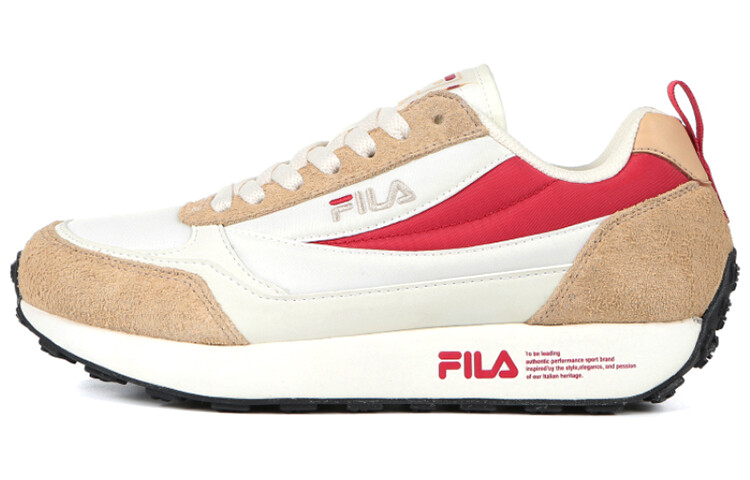 

Кроссовки Jogger Running Shoes Unisex Low-top White-Brown-Red Fila