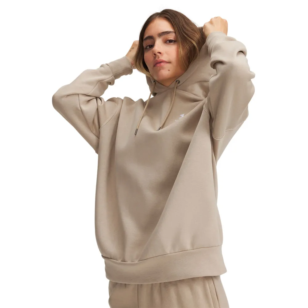 

Худи Under Armour Icon Fleece Oversized, бежевый