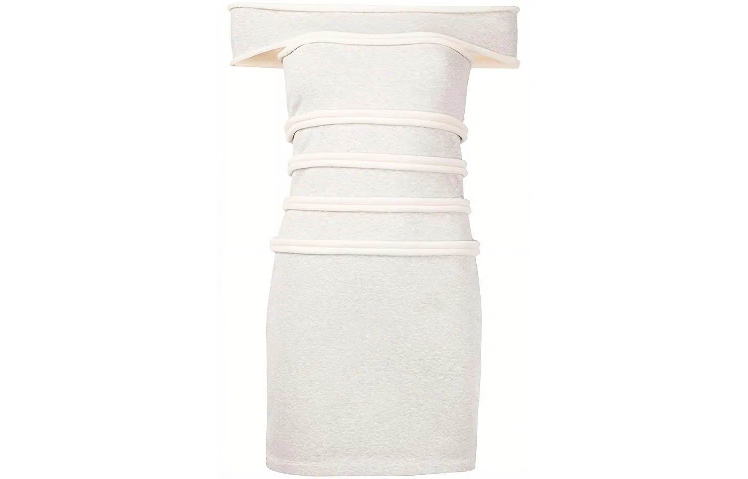 Платье без рукавов женское серое с лодочкой тонкое короткое Alexander Wang, Gray