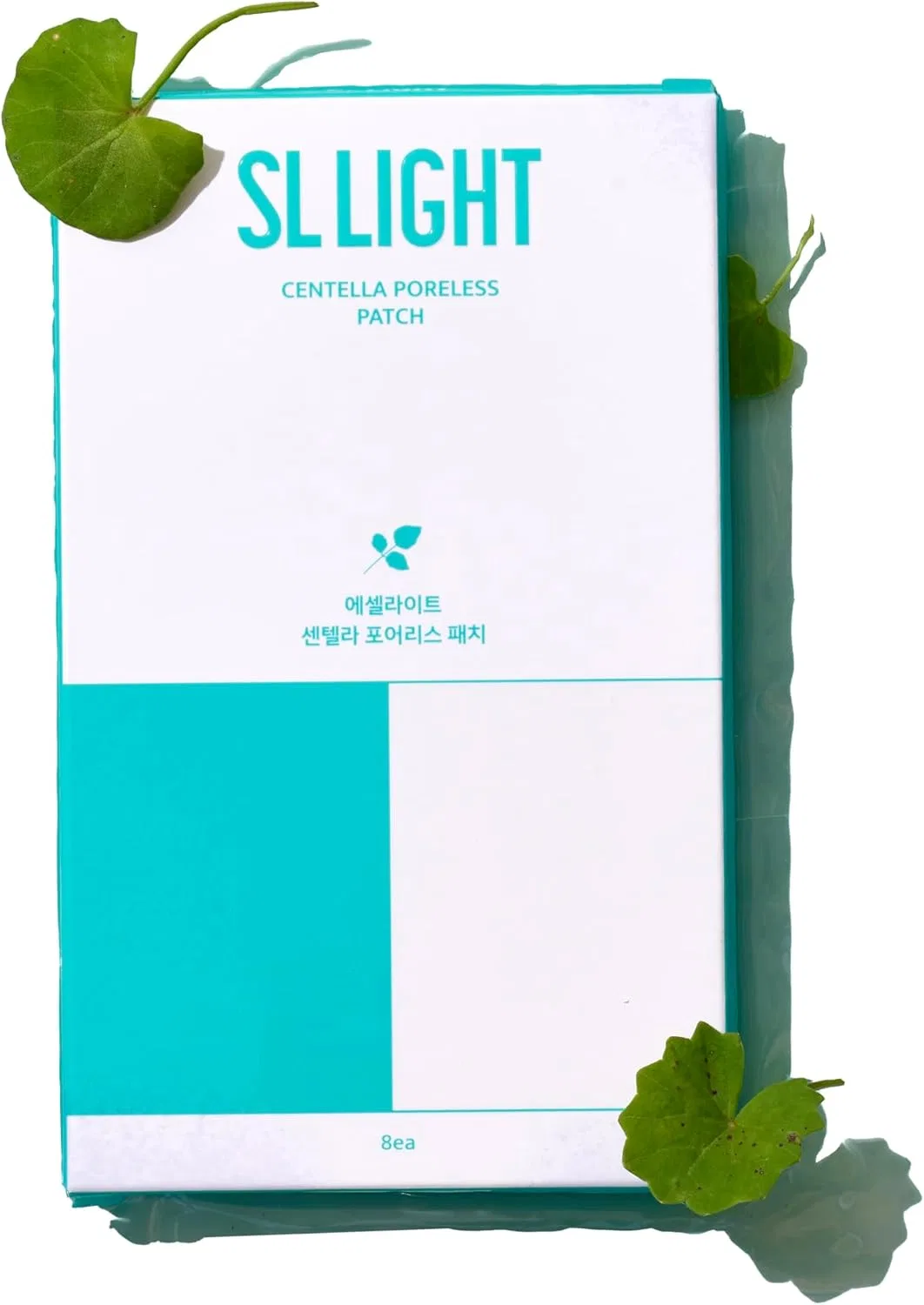 Патчи для лица Centella Pore Less, 8 шт, Sllight, сужающие поры, контроль себума