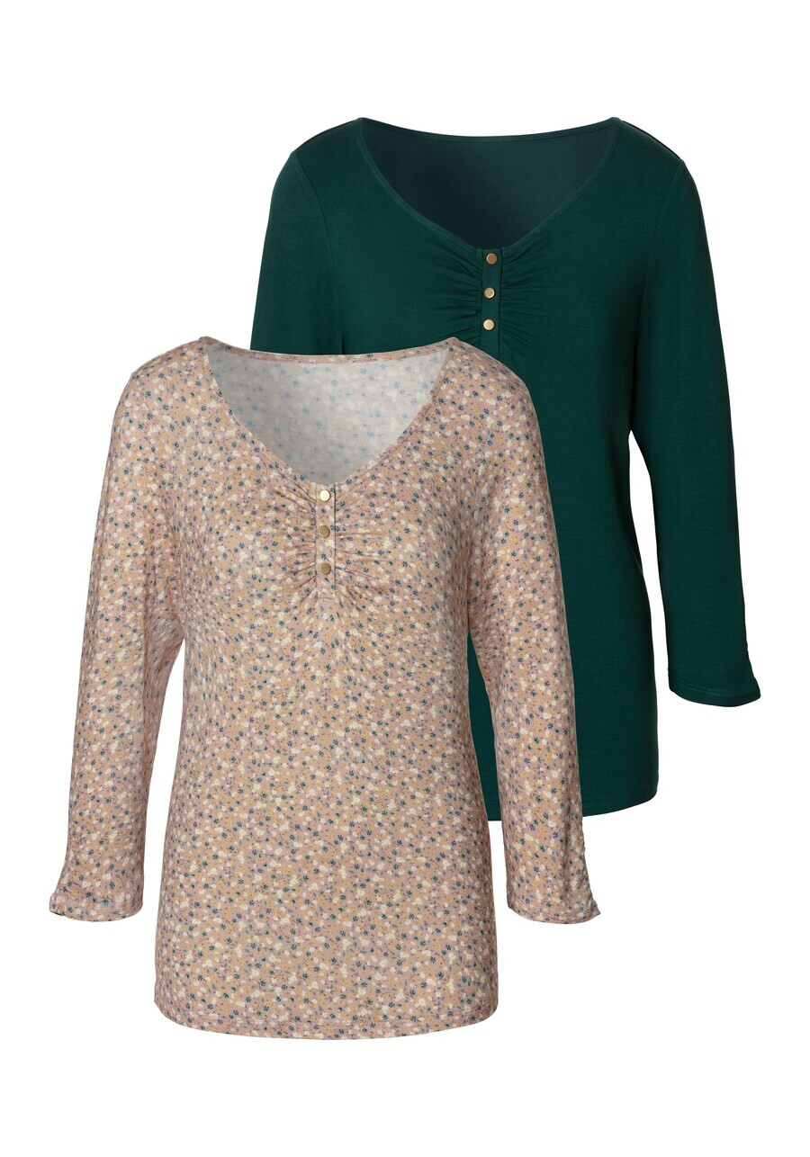 

Топ VIVANCE Shirt, цвет mint/fir/dusky pink