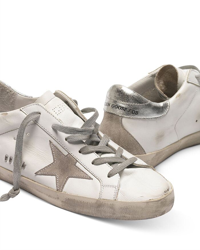 Женские низкие кроссовки Super-Star Golden Goose — фото 4