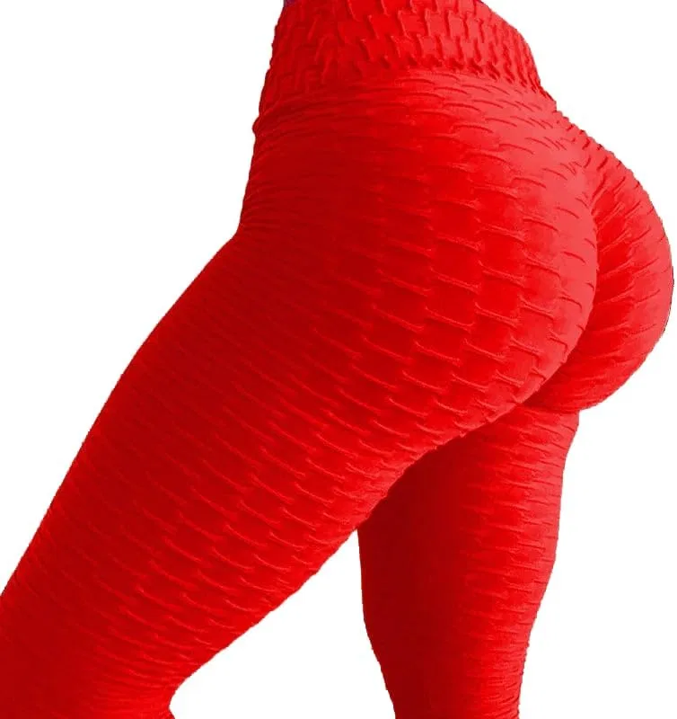 Леггинсы для йоги Pink Jacquard, женские, высокие, seamless