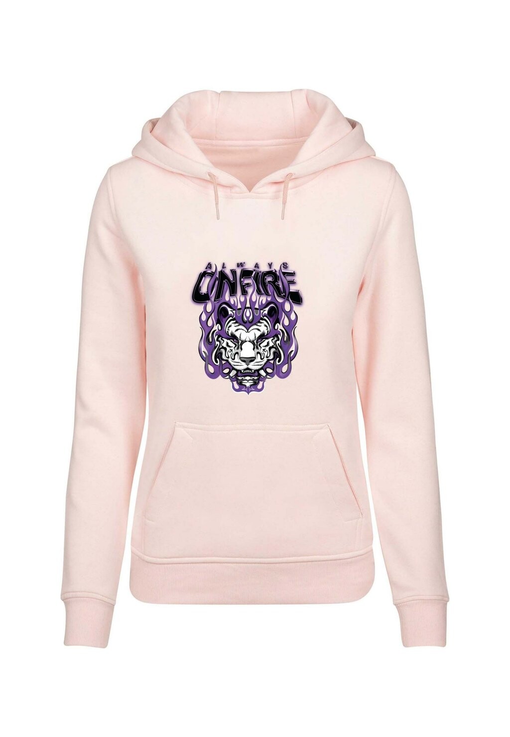 

Толстовка с капюшоном ALWAYS ON FIRE Mister Tee, светло-розовый