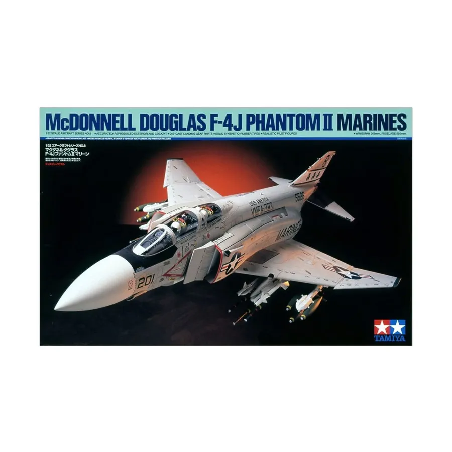 

Макдоннел Дуглас F-4J Phantom II Морская пехота, Military Aircraft Models - 1/32 Scale