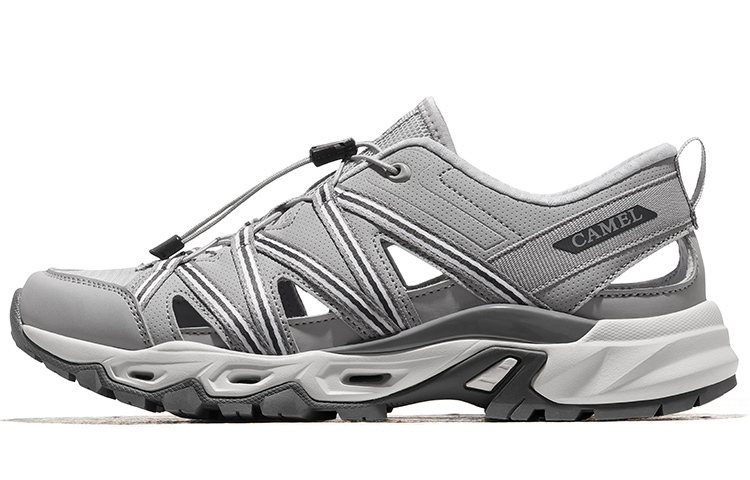 

CAMEL Мужские туристические ботинки для треккинга по рекам светло-серые, цвет Light Gray