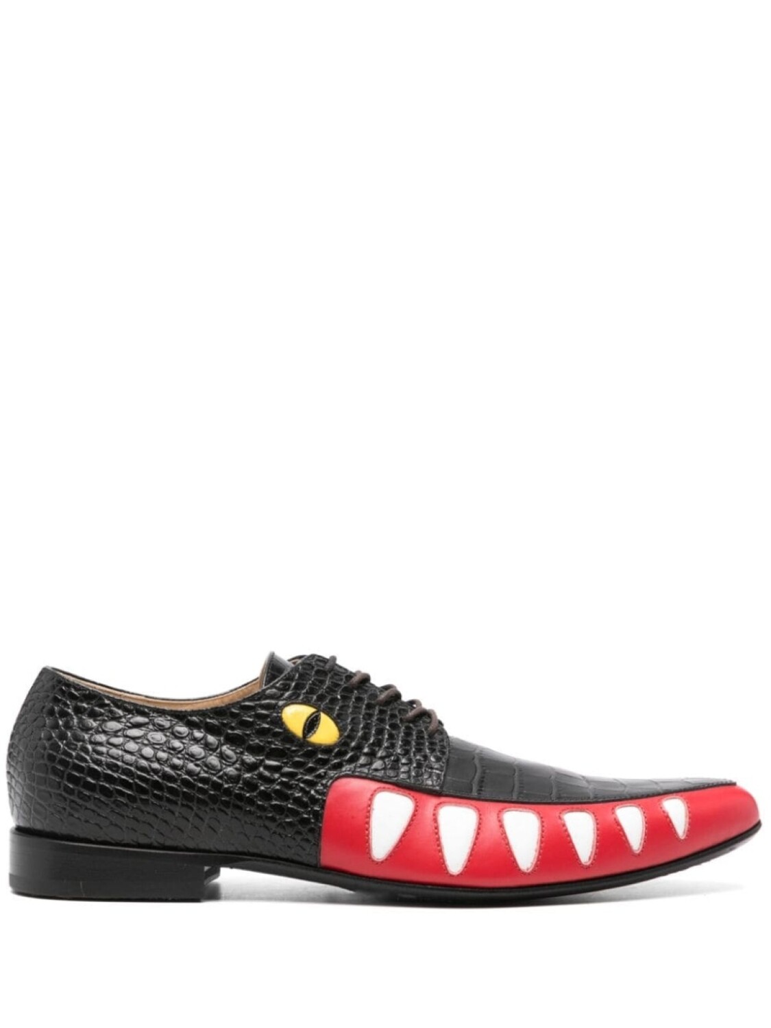 

Walter Van Beirendonck туфли из крокодиловой кожи, черный