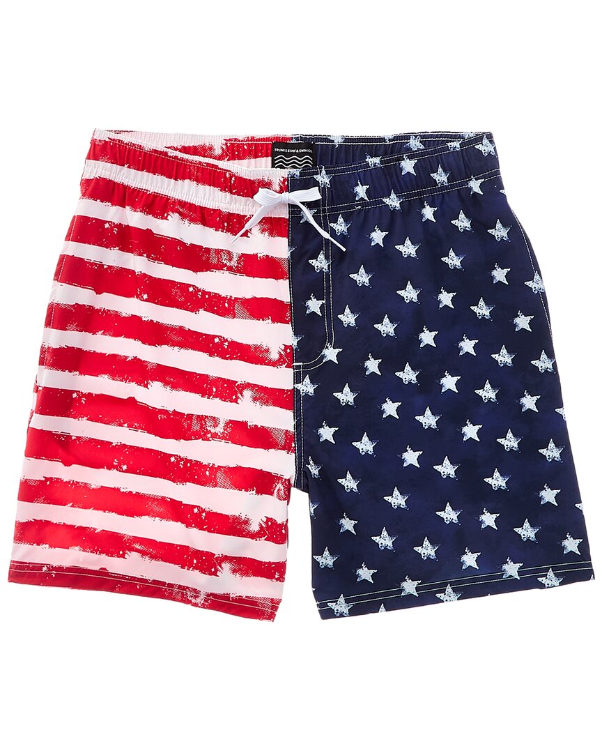 

Плавки Surf & Swim Co. Винтажный флаг Плавки Trunks Surf & Swim Co., синий