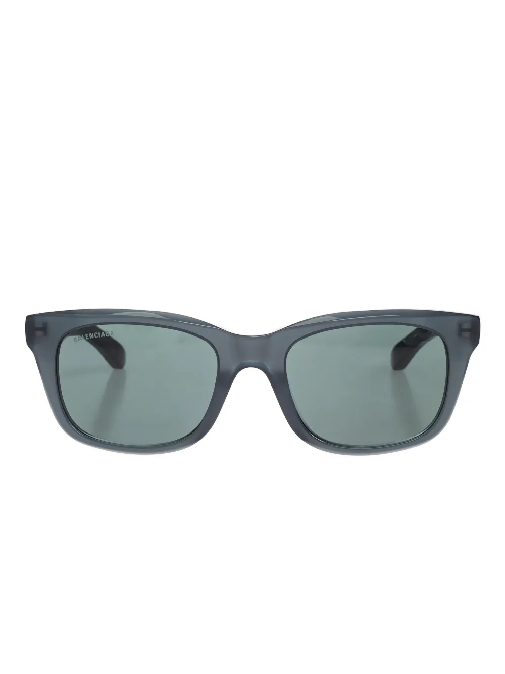 

Солнцезащитные очки в квадратной оправе Balenciaga, зеленый