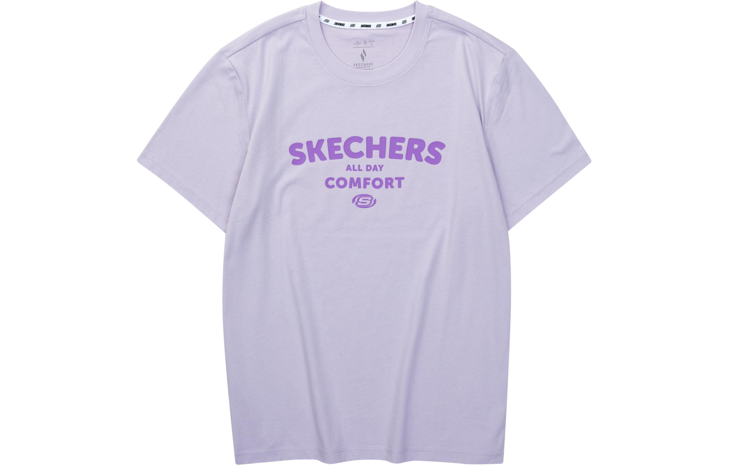 

Skechers Футболка SS24 унисекс, фиолетовая орхидея