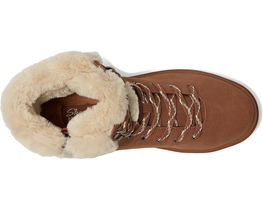 Ботинки женские SKECHERS Park City водонепроницаемые с искусственным мехом, коричневый — фото 2