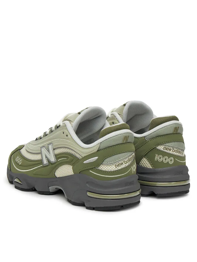 New Balance Кроссовки M1000MEO зеленые — фото 3