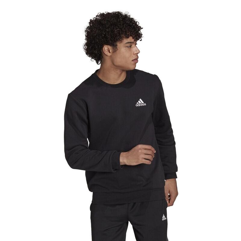 

Мягкая тренировочная толстовка для фитнеса Adidas Men Black