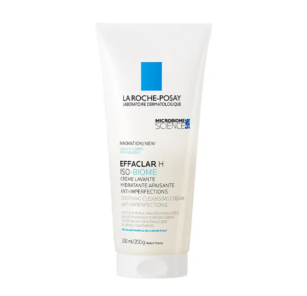 

Очищающий крем для лица и тела Effaclar H Iso-Biome La Roche Posay, 390 ml