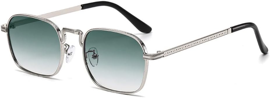 

Овальные металлические солнцезащитные очки, модные ретро-очки для мужчин и женщин, персонализированные очки с защитой от УФ-излучения, роскошные очки UV400 HVTVTLA, Green