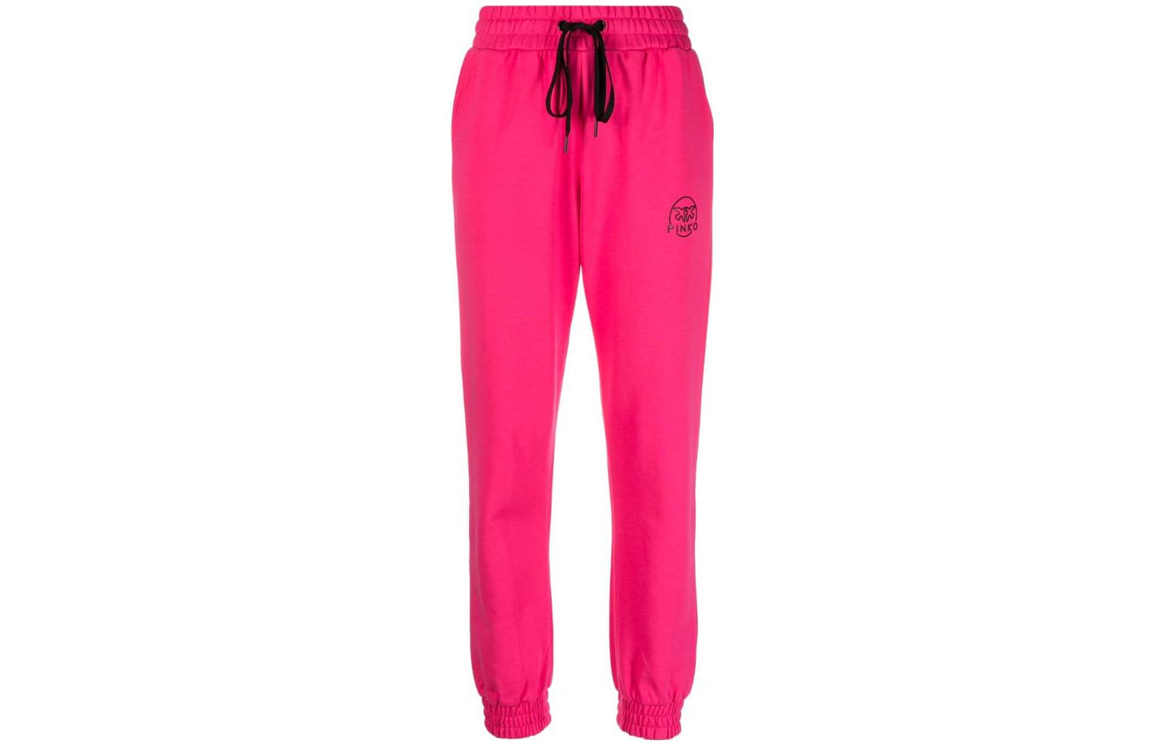 

Хлопковые спортивные штаны Carico PINKO, фуксия