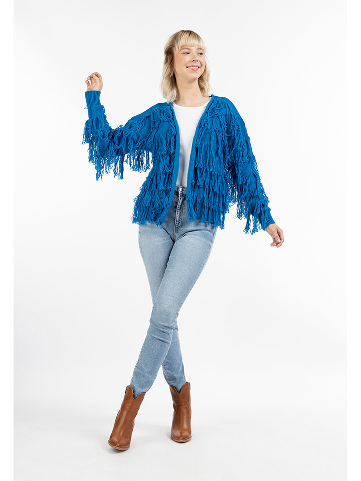 

IZIA Кардиган синего цвета