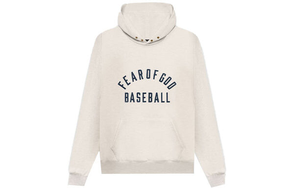 Толстовка baseball hoodie 'cream heather' Fear Of God, бежевый — фото 2