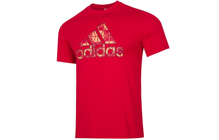 

Футболка мужская красная Adidas, красный