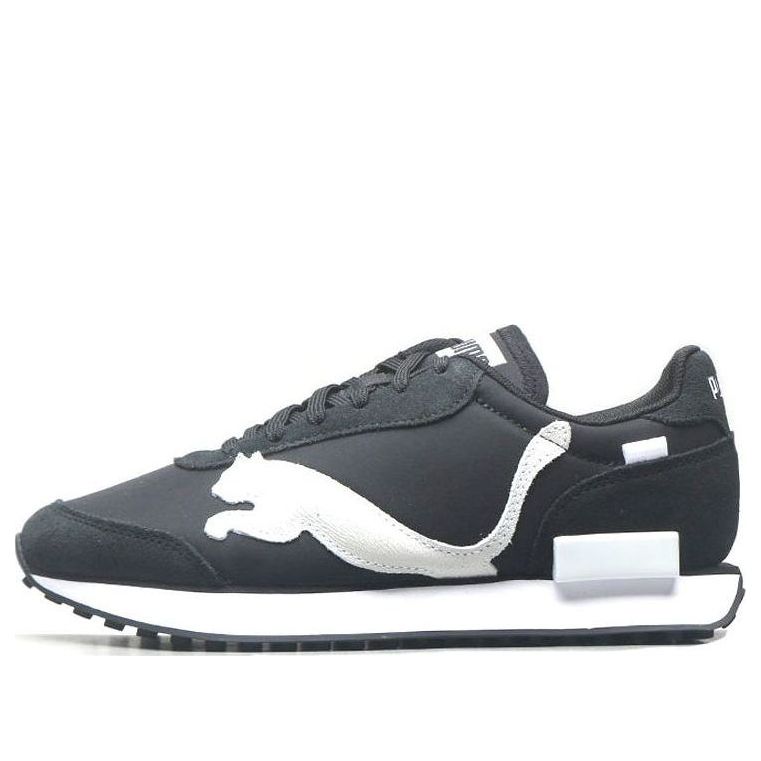 

Спортивные кроссовки PUMA Unisex Future Rider Risk Alert Sports Shoes Black/White, черный