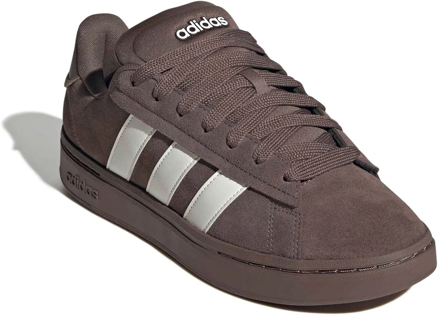 Кроссовки Grand Court Alpha, adidas, цвет Earth Strata/Off White/Earth Strata — фото 4