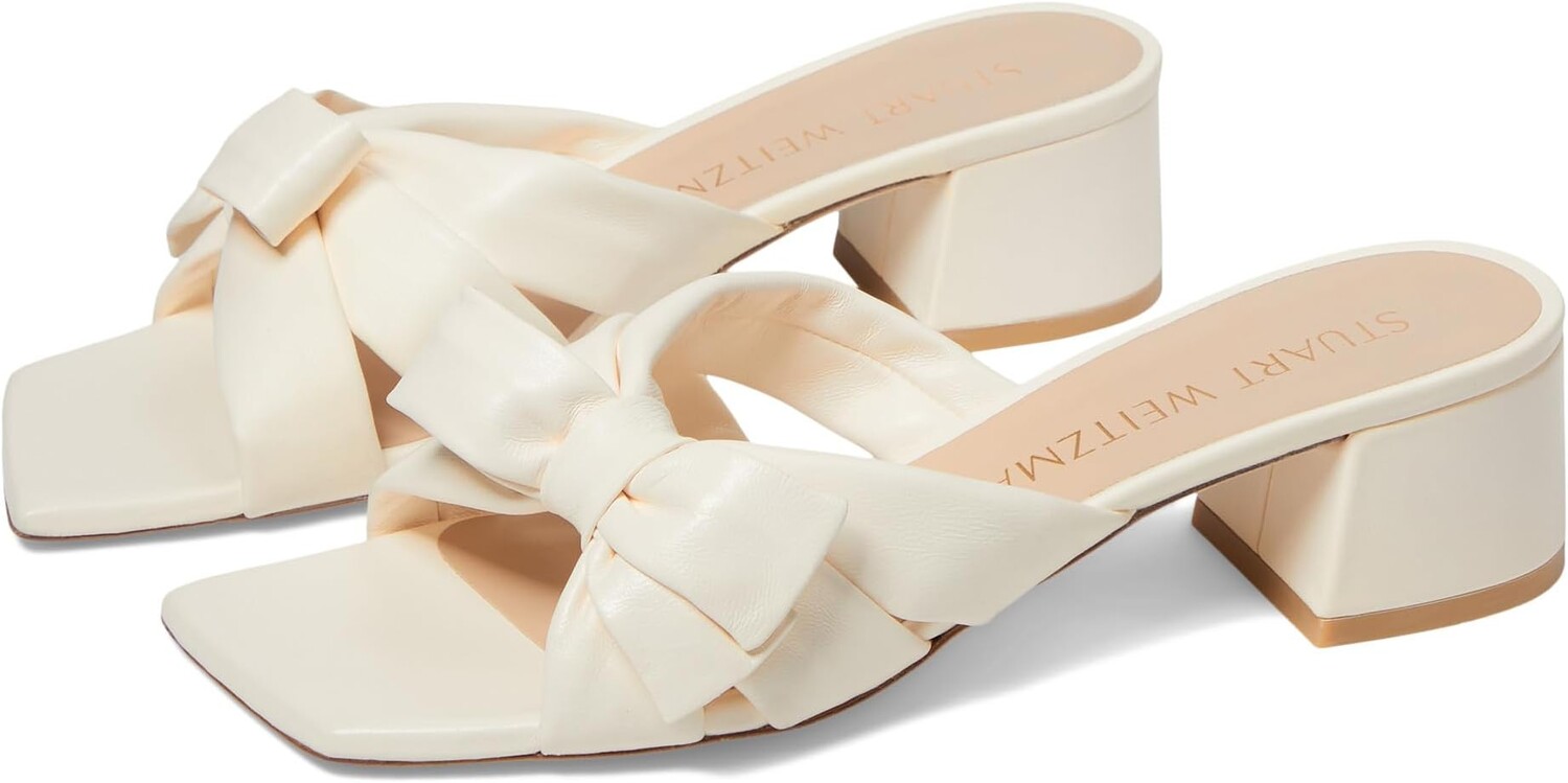 

Сандалии Stuart Weitzman Sofia 45 Slide, цвет Seashell