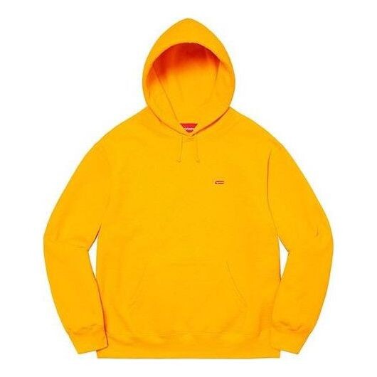 

Толстовка enamel small box hooded sweatshirt 'yellow' Supreme, желтый