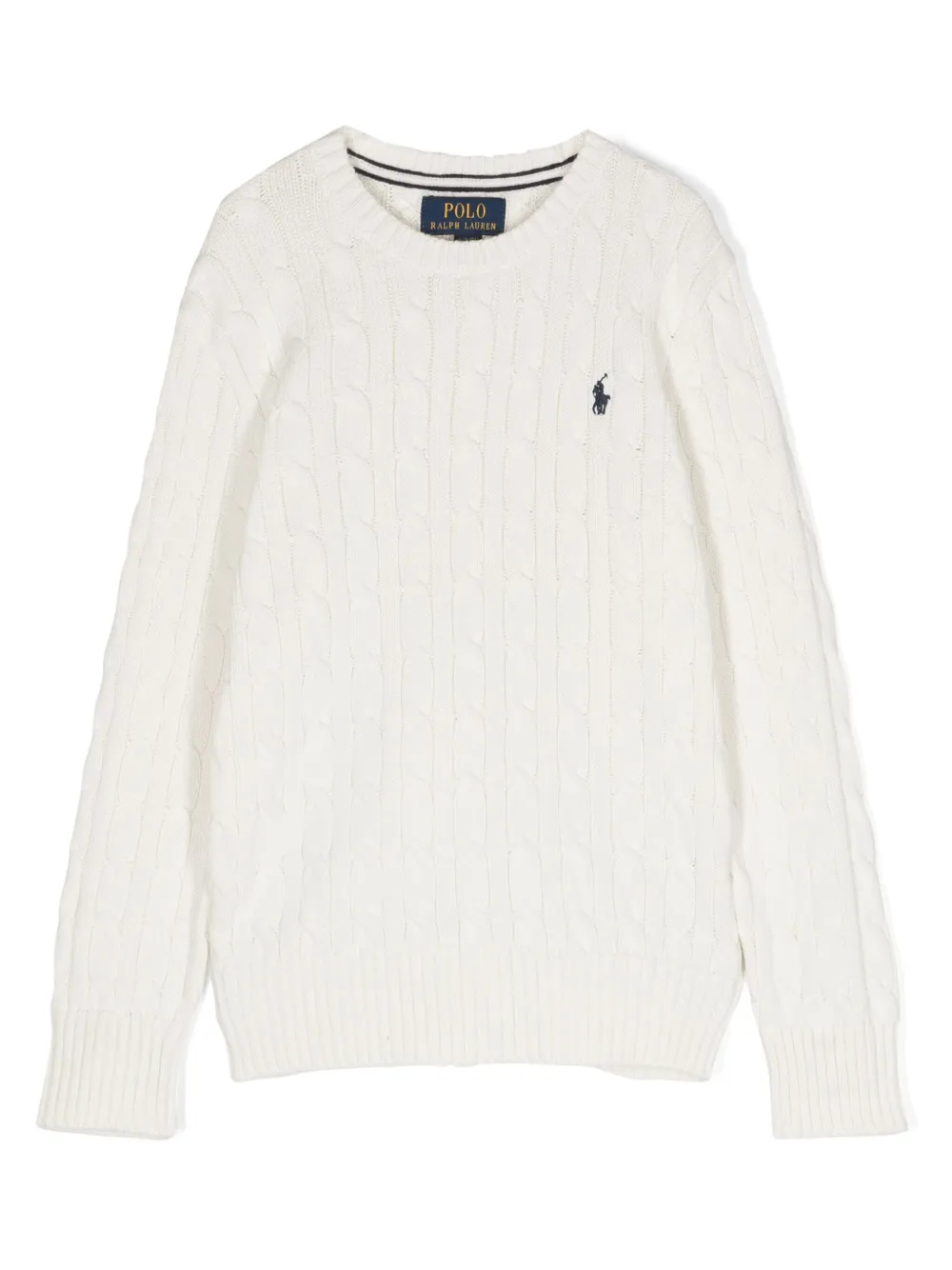 

Джемпер с логотипом Polo-Pony POLO RALPH LAUREN KIDS, белый