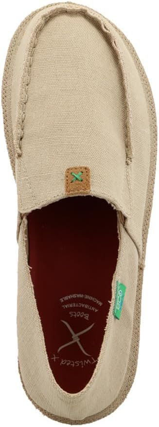 Мокасины для вождения Twisted X Men's Original Slip-On, хаки — фото 4