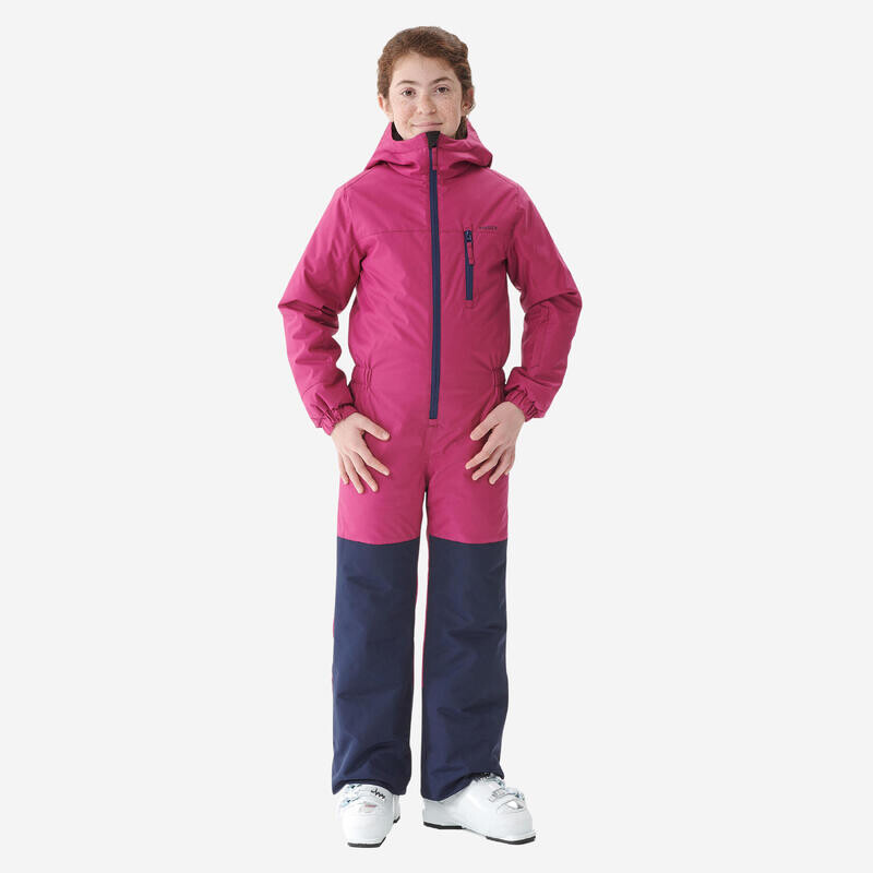 

Детский лыжный комбинезон Wedze, цвет magenta purple/azul acero
