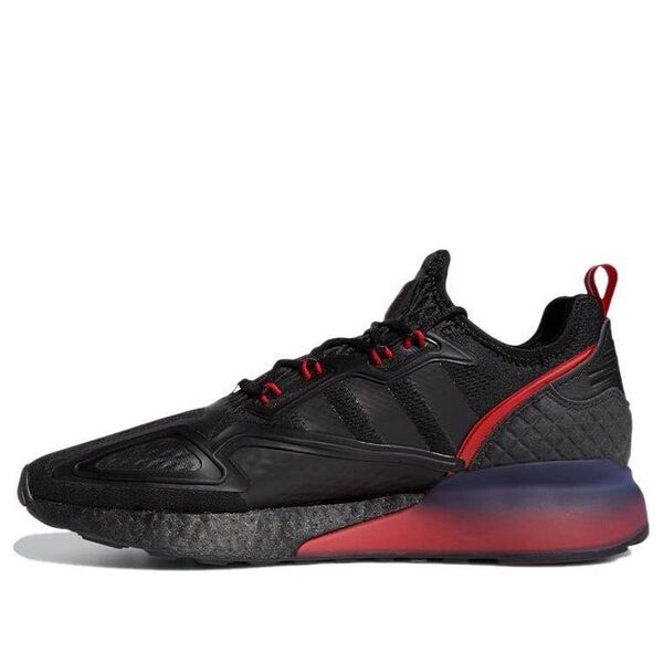 

Кроссовки zx 2k boost 'gradient fade sole - core black' Adidas, черный