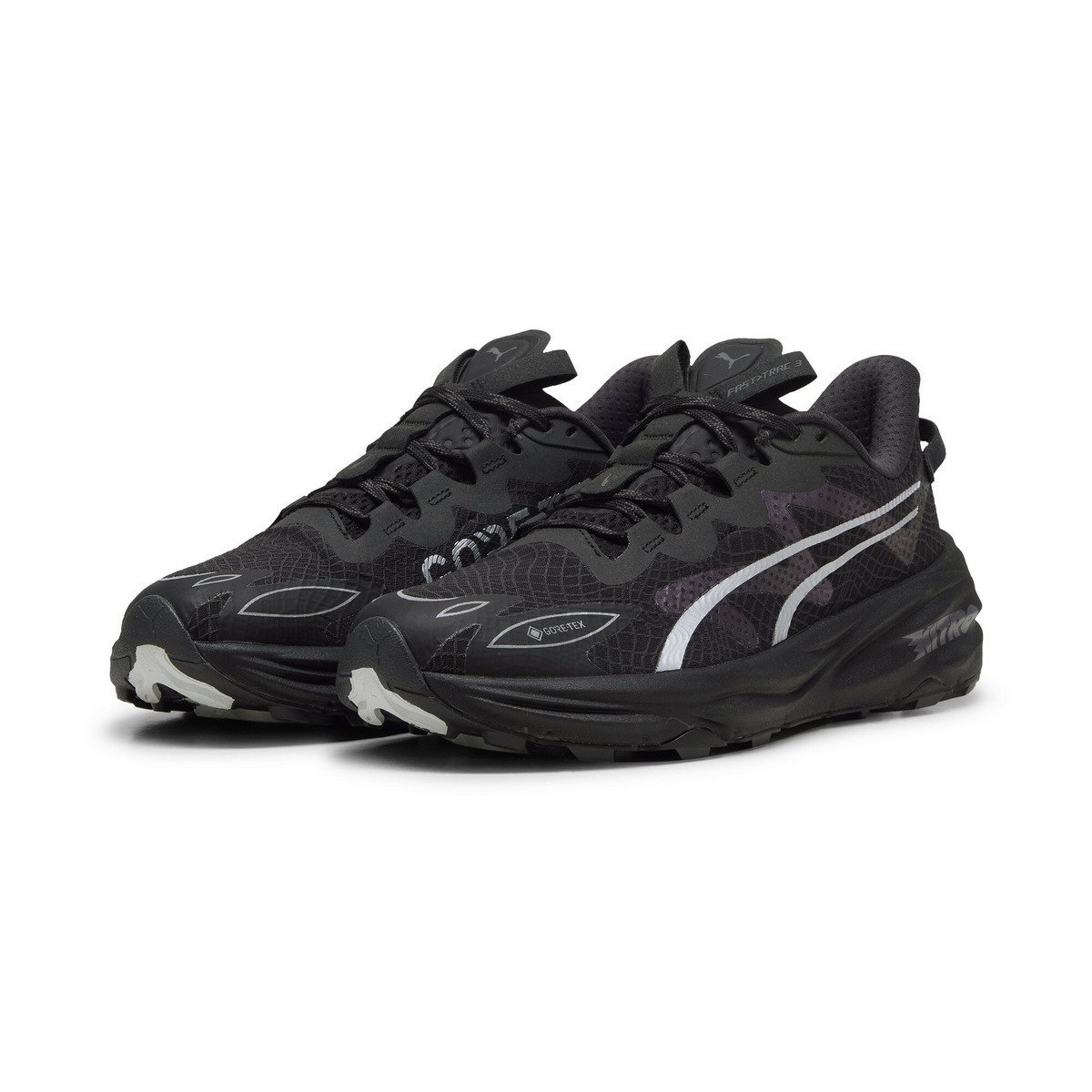 Мужские беговые кроссовки FAST TRAC Nitro 3 Gore-Tex PUMA, PUMA Black — фото 3
