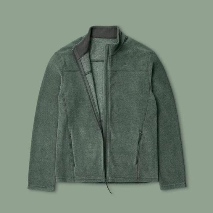

Мужская флисовая утеплённая куртка для походов Quechua MH120
