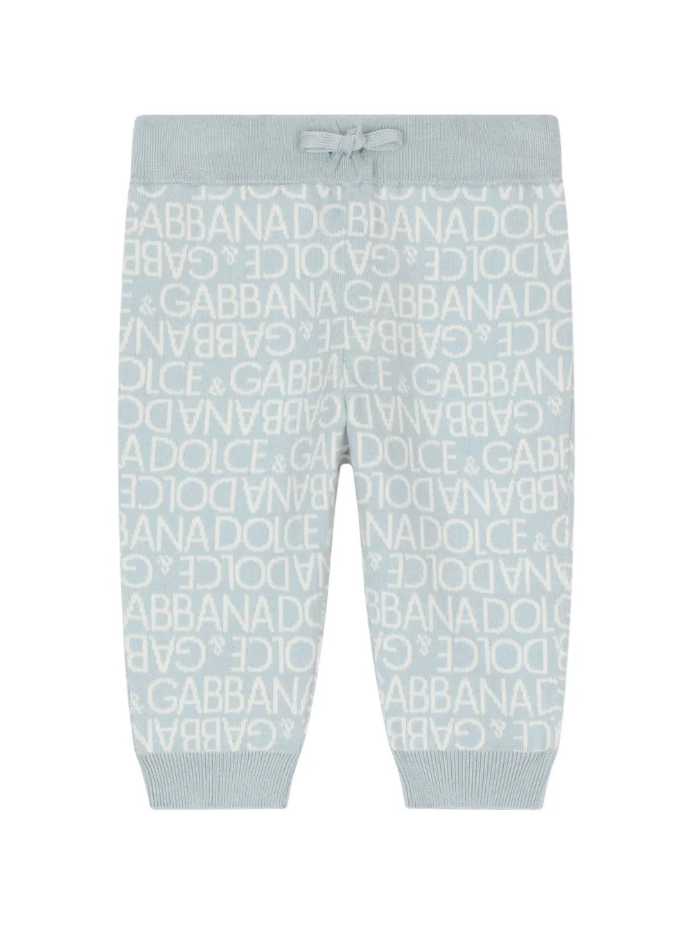 

Леггинсы с логотипом Dolce & Gabbana Kids, синий