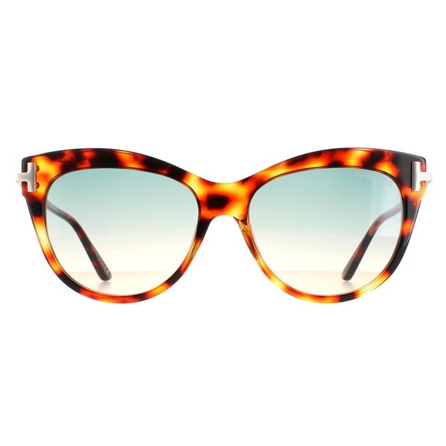 

Женские кошачий глаз Гавана зеленый градиент kira ft0821 Tom Ford, коричневый