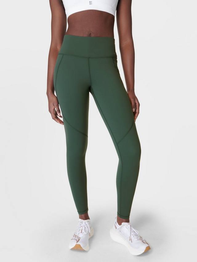 

Леггинсы для силовой тренировки Sweaty Betty, цвет Trek Green